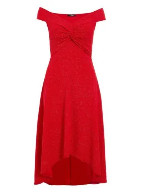 Aimishang  A-Line Cocktail Dresses Elegant Dress Holiday Asymmetrical Short Sleeve Off Shoulder Polyester with