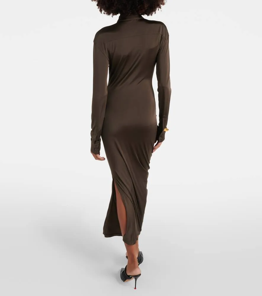 Alexander McQueen Jersey shirt dress