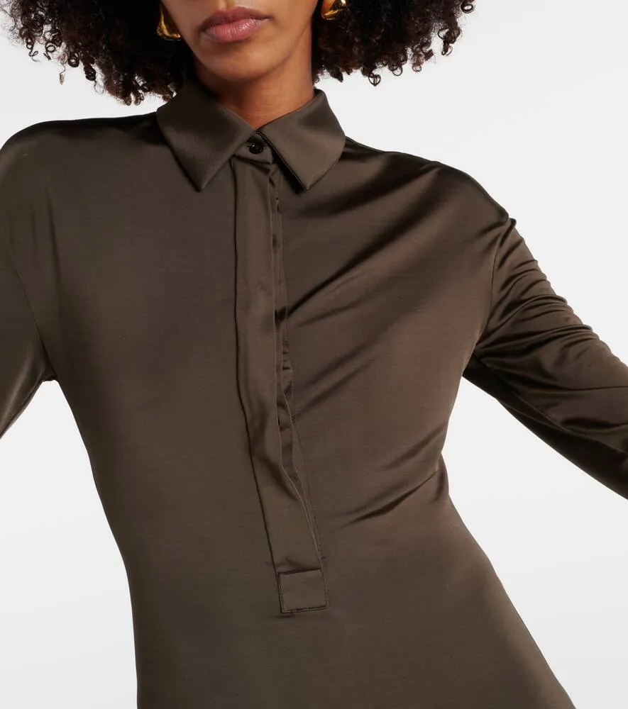 Alexander McQueen Jersey shirt dress