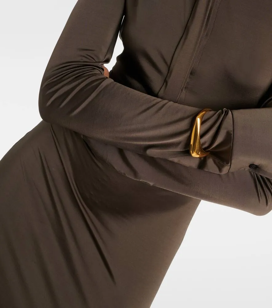 Alexander McQueen Jersey shirt dress