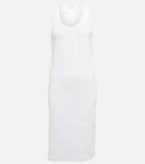 Bottega Veneta Cotton-blend jersey tank dress