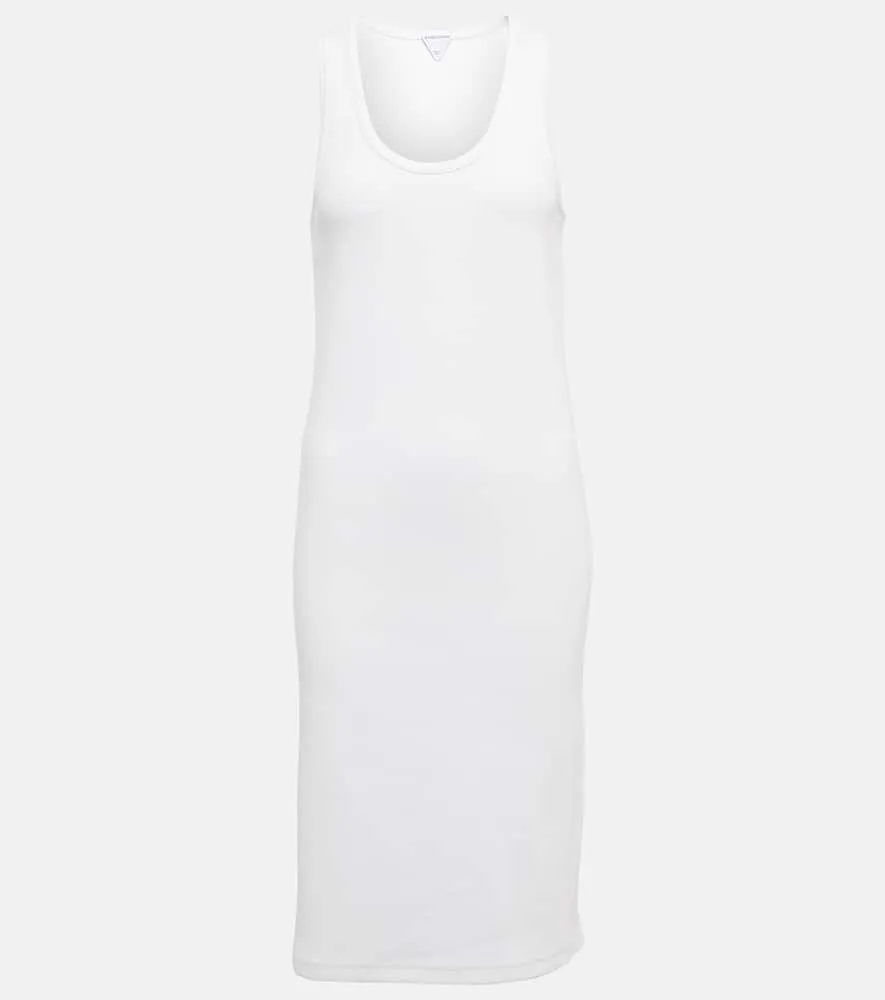 Bottega Veneta Cotton-blend jersey tank dress