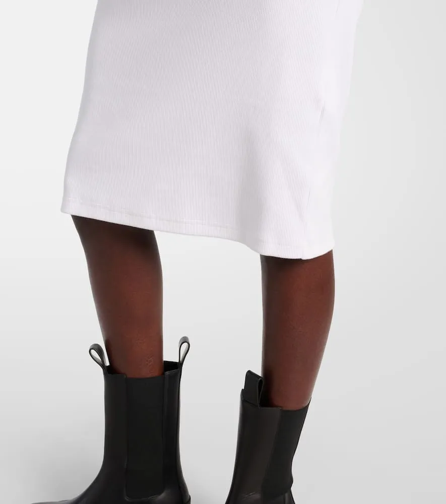 Bottega Veneta Cotton-blend jersey tank dress