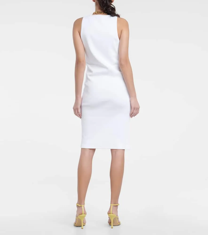 Bottega Veneta Cotton-blend jersey tank dress
