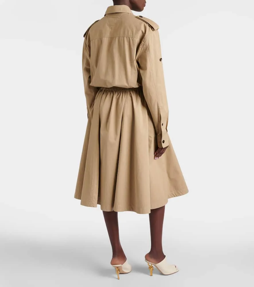 Bottega Veneta Cotton twill shirt dress