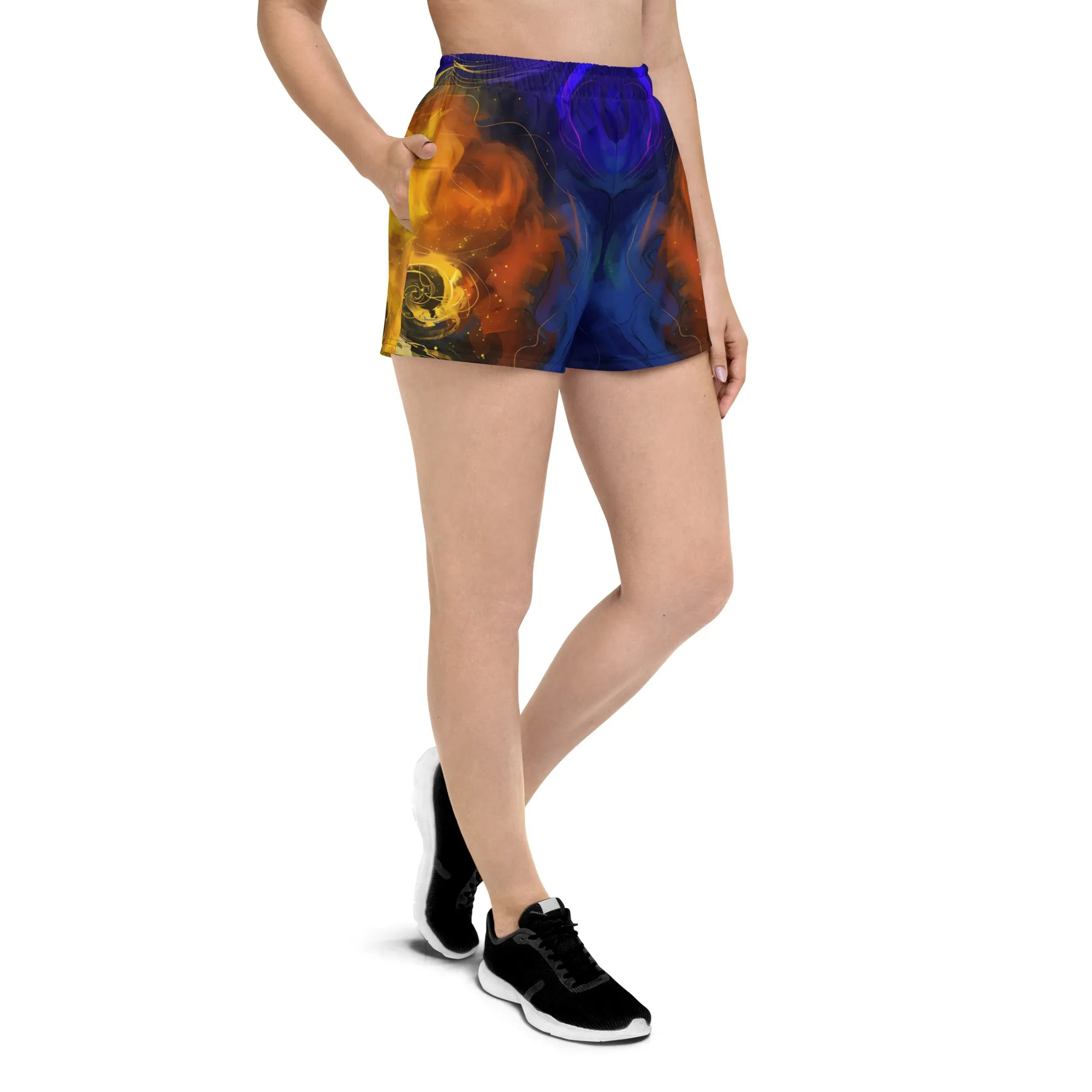 Cosmic Grace Awakening All-Over Print Unisex Athletic Shorts