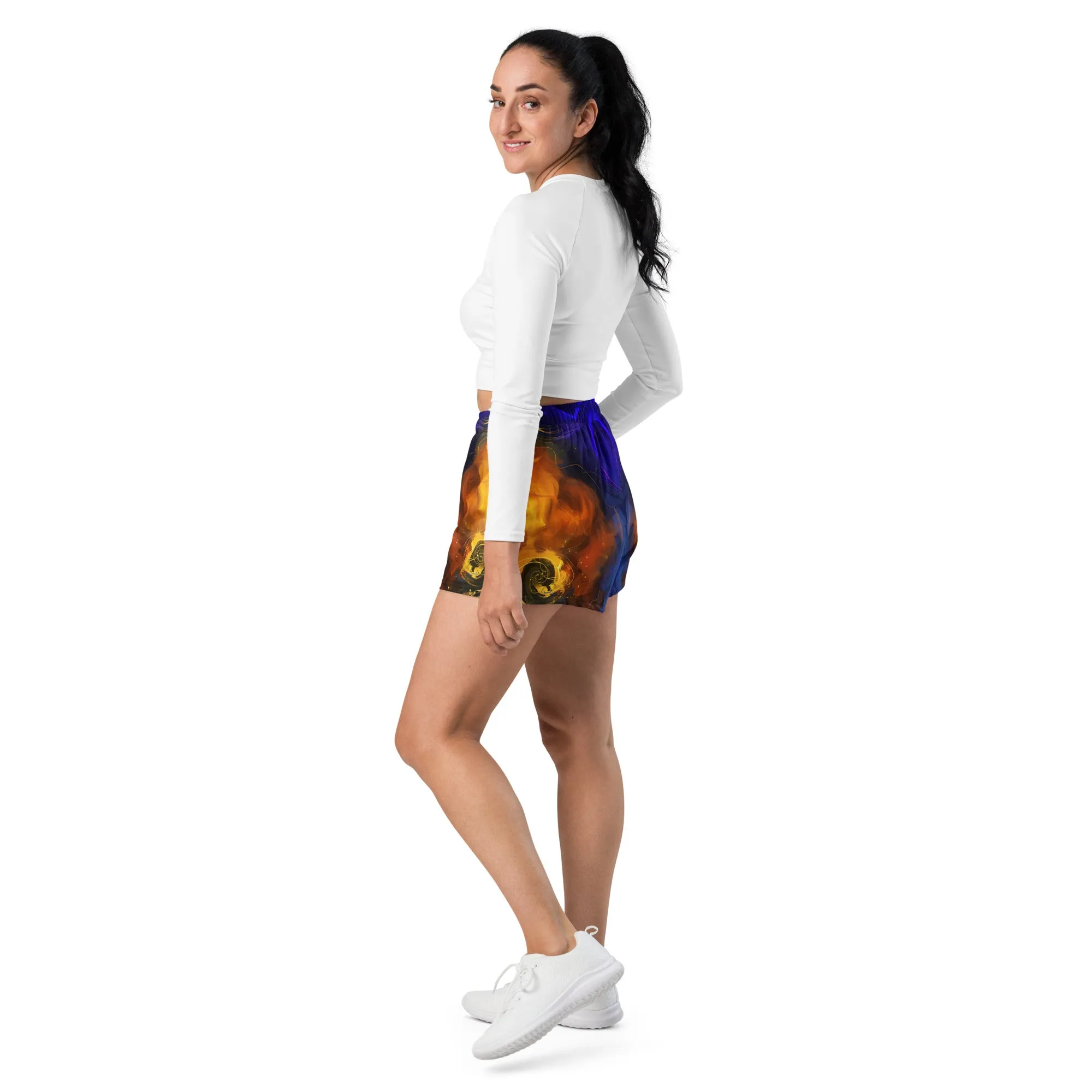 Cosmic Grace Awakening All-Over Print Unisex Athletic Shorts
