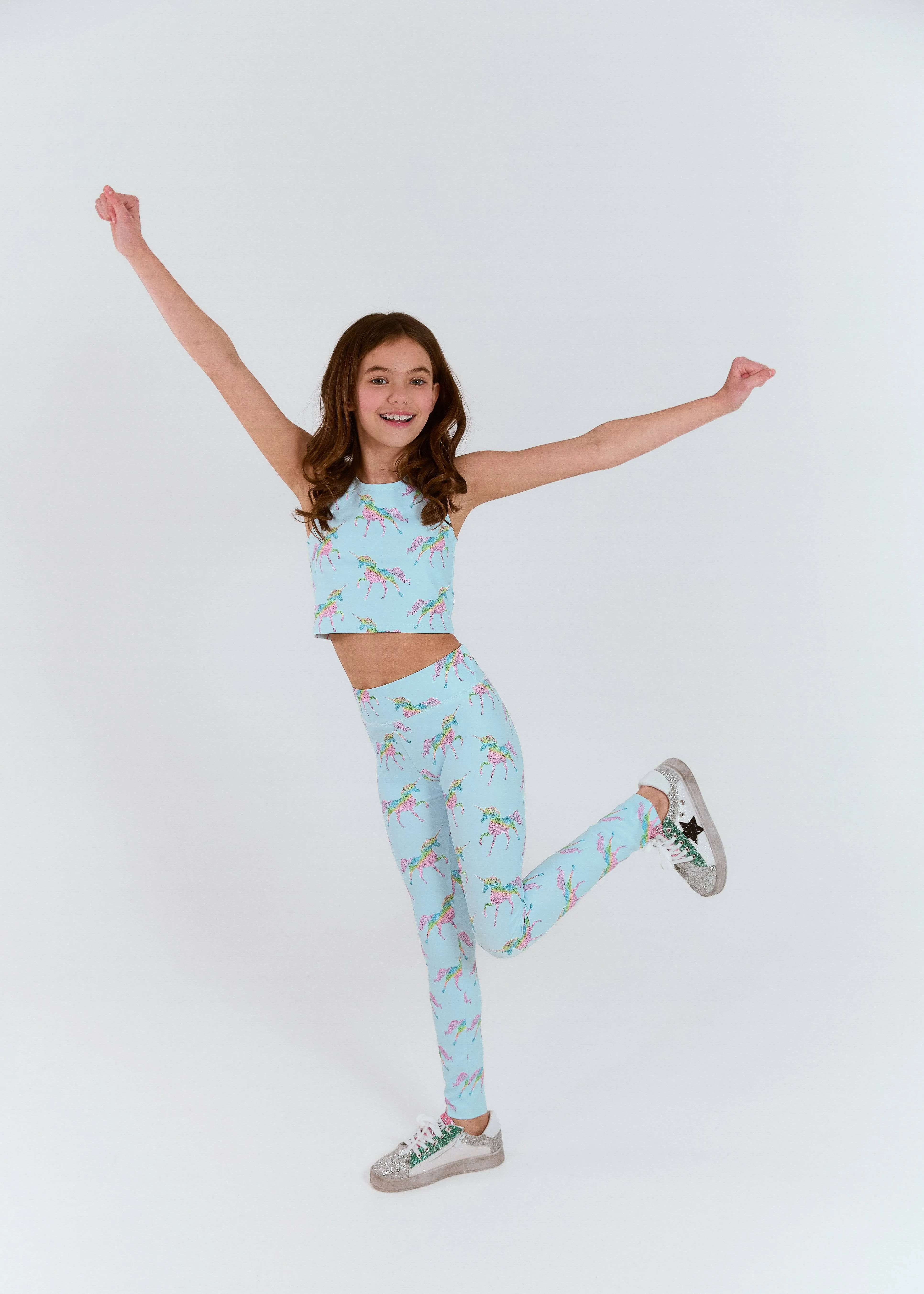 Rainbow Unicorn Athletic Set