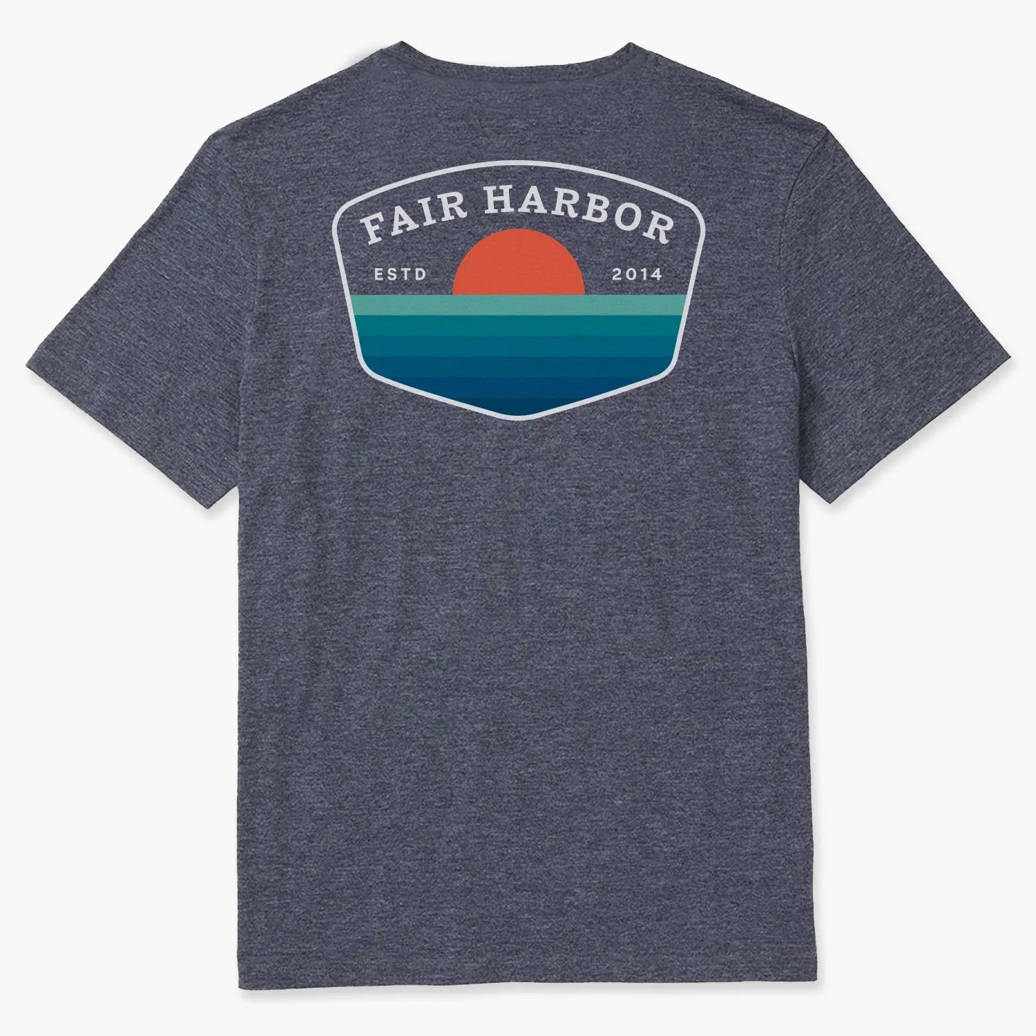The Kismet Tee |  Navy Seaside Sunset